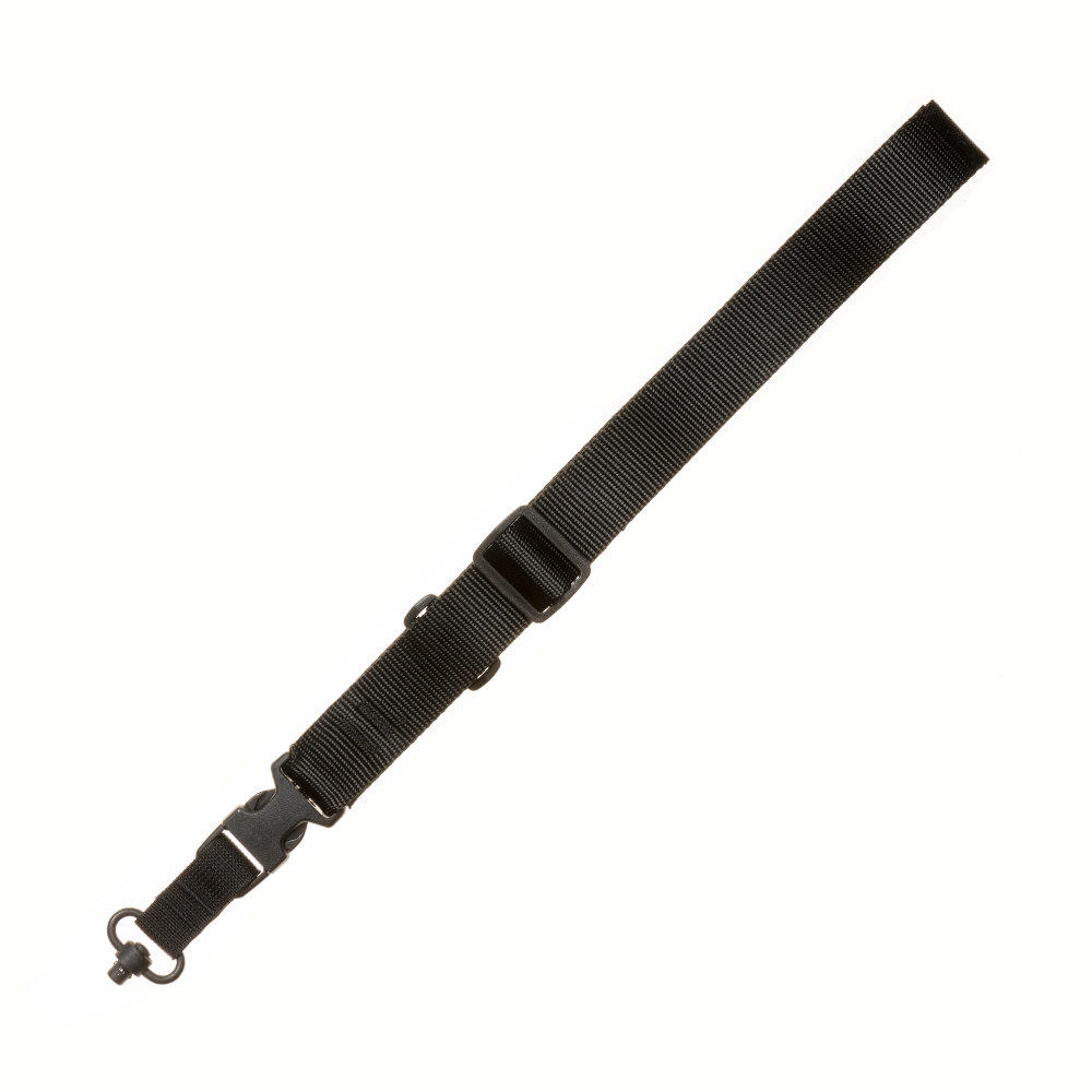 TacShield T6006BK CQB Single Point Sling QD Push Button Swivel Black - View 2