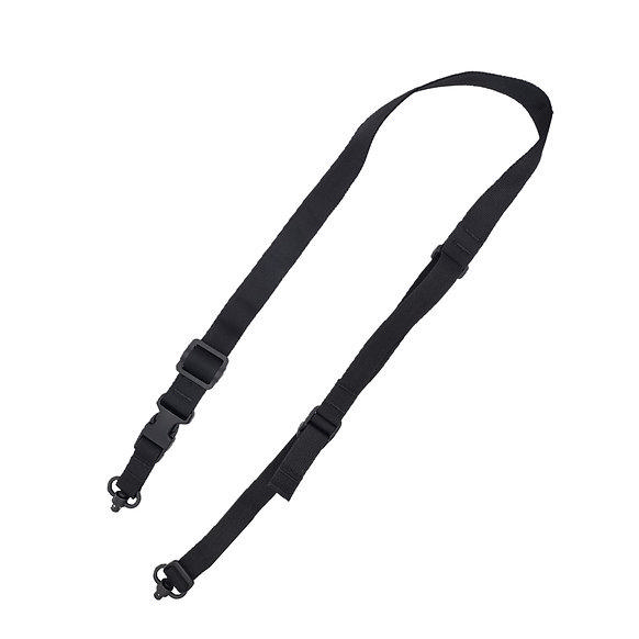 Tac Shield T6031BK 2N1 Warrior Sling QD Push Button Padded Black - View 2