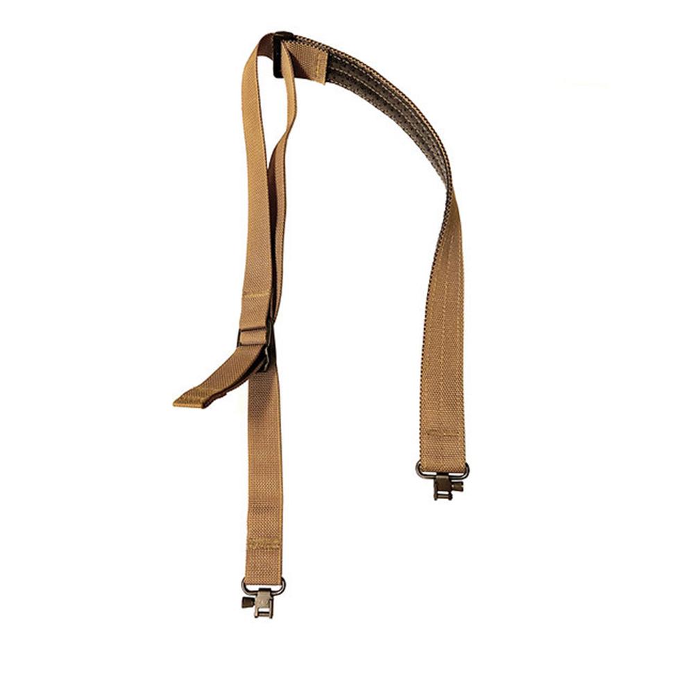 Tacshield T6115CY Buckhorn Sling Coyote Tan Webbing Rifle/Shotgun - View 2