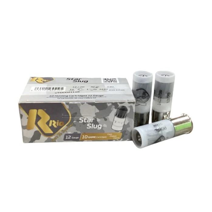 Rio Star Shotshell 12 ga 2-3/4 1-1/8 oz 1410 fps Slug 10/ct - View 2