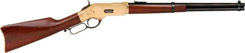 Cimarron CA230AS1 1866 Yellowboy 44/40 19" SR Carbine Blued Wood - View 2