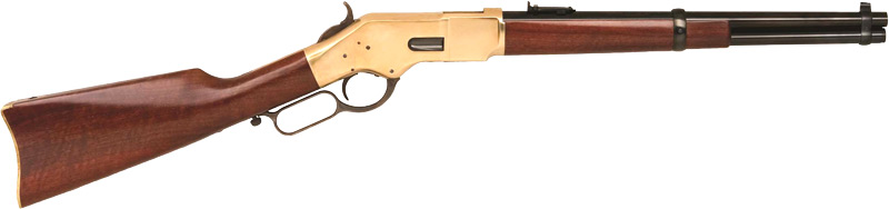 Cimarron CA233 Cimarron Rifle 1866 44-40 Round Barrel Black Walnut Grip - View 2