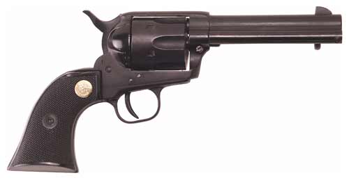 Cimarron ASPLINK1 Plinkerton 22 LR 6 Shot 4.75" Matte Black Steel... - View 2