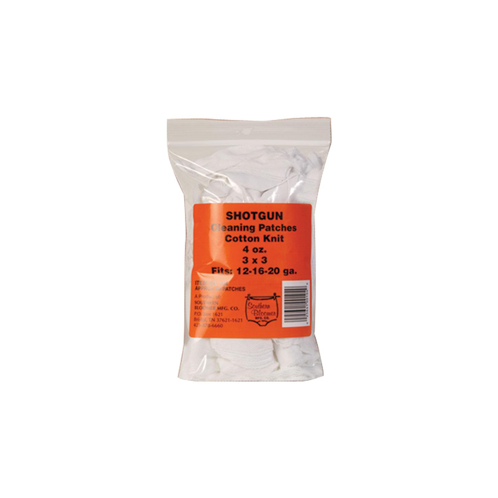 Southern Bloomer Shotgun Cotton Cleaning Patch, Ribbed, 3"x 3", 85 Pack - View 2