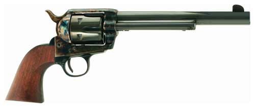 Cimarron Frontier Revolver 45 Long Colt 7.5 in Blue 6 Rounds Steel Frame - View 2