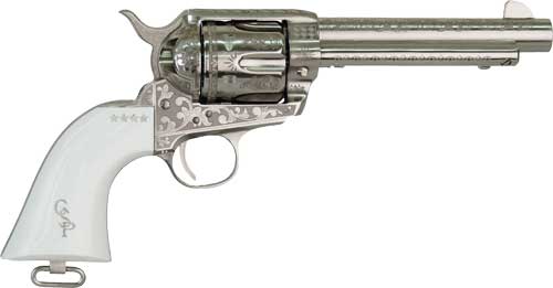 Cimarron Frontier Patton .45LC 4.75in Pre-War Engraving Revolver PP410LNPT - View 2