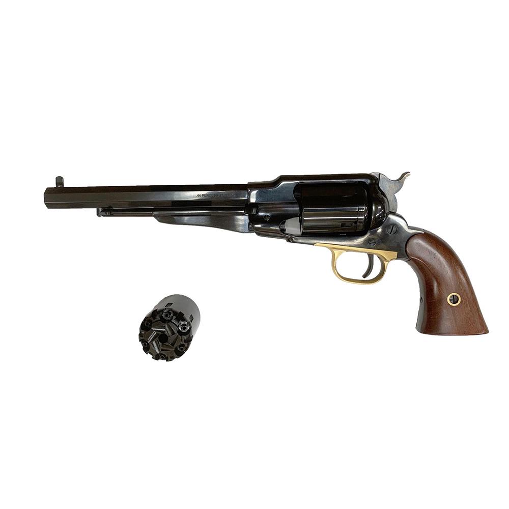 Cimarron Preacher 45LC/.44 8in 6rd Sgl-Actn Dual Cylinder Revolver - View 2