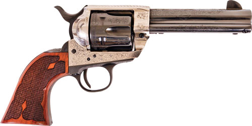 Cimarron PP400LSFW Frontier 357 Mag 6 Shot 4.75" Blued Barrel... - View 2