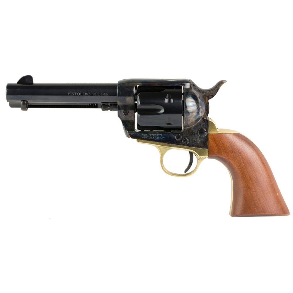 Cimarron PPP9MM Pistolero 9mm Luger 6 Shot 4.75" Blued Barrel &... - View 2