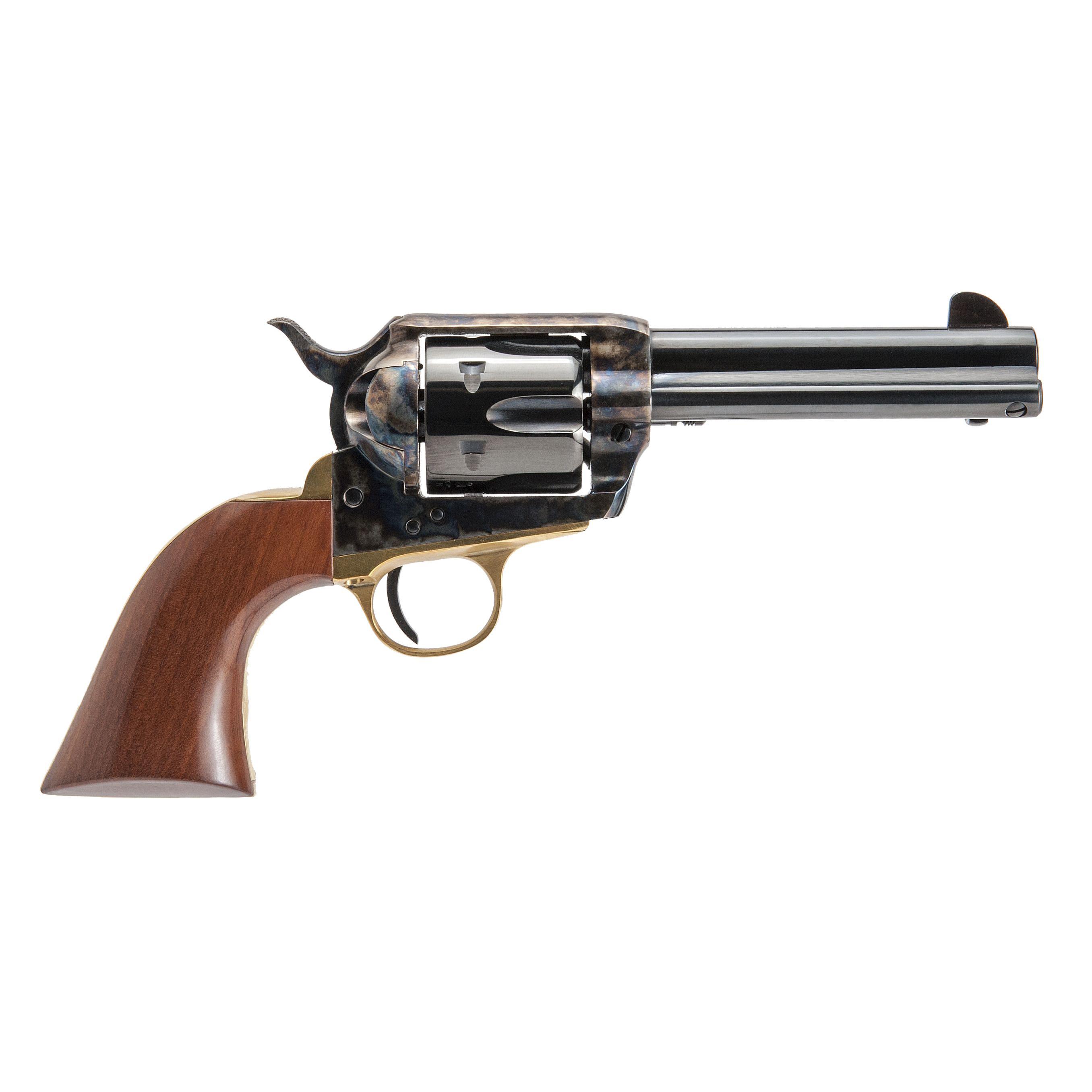 Cimarron Pistolero 9mm/.357Mag Dual Cylinder 4.75" CC/Walnut - View 2