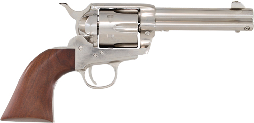 Cimarron PPP9MMN Revolver 9MM 4.75" Nickel Walnut Grip - View 2