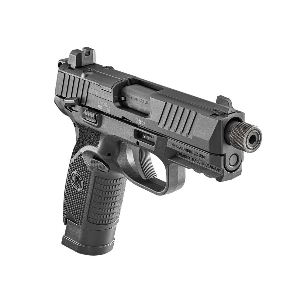 FN 502 Tactical 4.6" 15rd .22lr Pistol Black - View 2