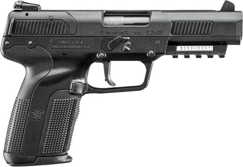 FN Five-seveN 5.7x28mm 4.80" Barrel, Matte Black Polymer Frame, Ambidextrous, 10+1 - View 2