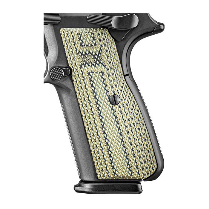 FN 20-100626 High Power G10 Dirty Olive Handgun Grips - View 2