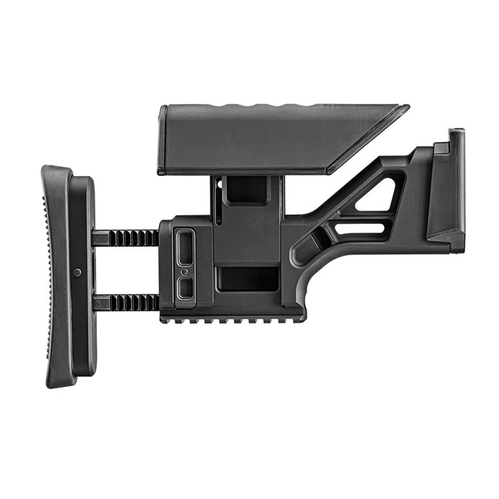 FN 20100566 SSR Rear Stock Black Aluminum Adjustable for SCAR 16S/17S - View 3