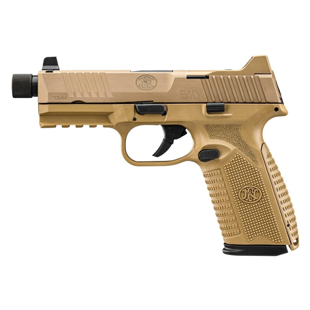 FN 66101376 510 Tactical Full Size Frame 10mm Auto 22+1 4.71" Black... - View 2