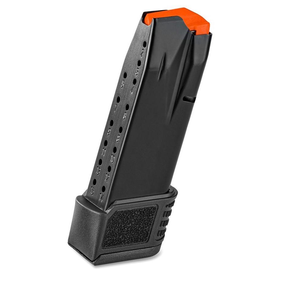 FN Reflex Magazine 9mm 15 rd. Black Steel Base Plate - View 2