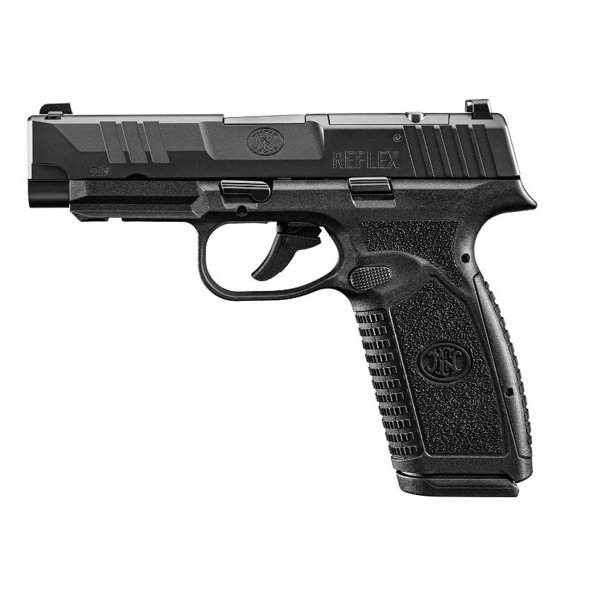 FN America 66-101759 Reflex XL 9mm Pistol 15/18 Rd Tritium Sights Black - View 2