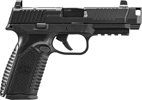 FN America 66102128 10MM MRD QD Compensator 2-10RD Mag Black - View 2