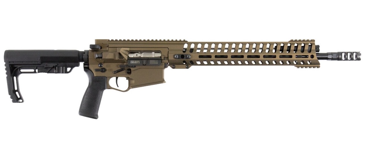 Patriot Ordnance Gen 4 Rev Burnt Bronze .308 win 16.5" Barrel with Brake - View 2
