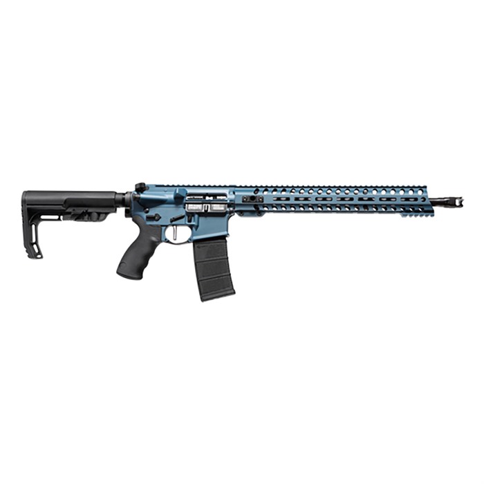 POF-USA Wonder 5.56 Semi-Auto AR-15 Rifle Blue Titanium - View 2