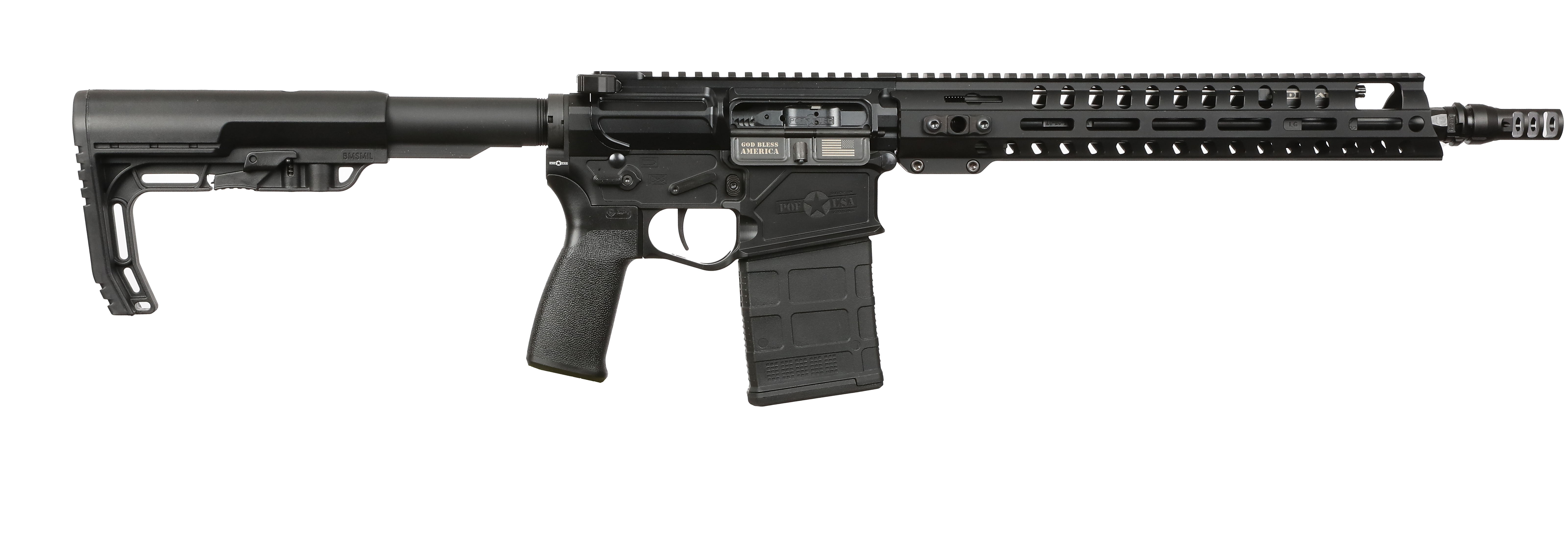 POF 02063 Rogue .308 Win 13.75" 30+1 Black Nitride Barrel Muzzle Brake - View 2