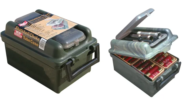 MTM 100 Rd 12/16/20 Ga up to 3in Wild Camo Shotshell & Choke Case SW100-09 - View 2