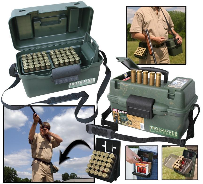 MTM Case-Gard Shotgun Hunter Case Wild Camo - 12 Gauge - 100 Round Capacity - View 2