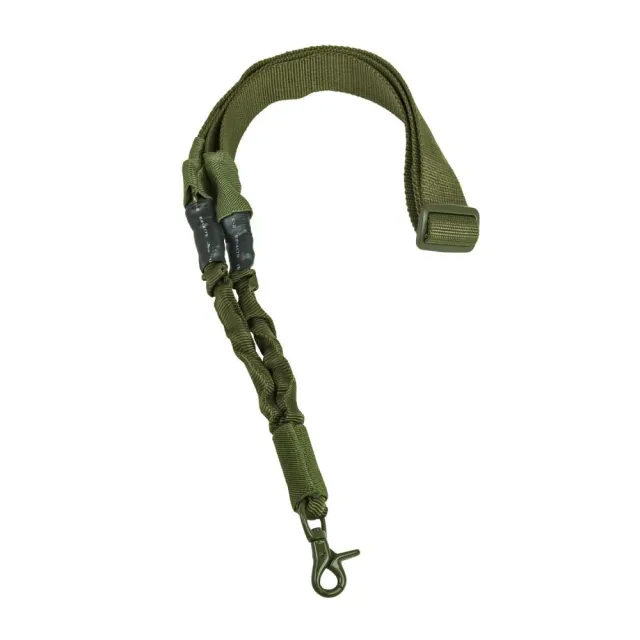 NcStar AARS1PG Single Point Sling 1.5" Adjustable Bungee Green Nylon - View 2