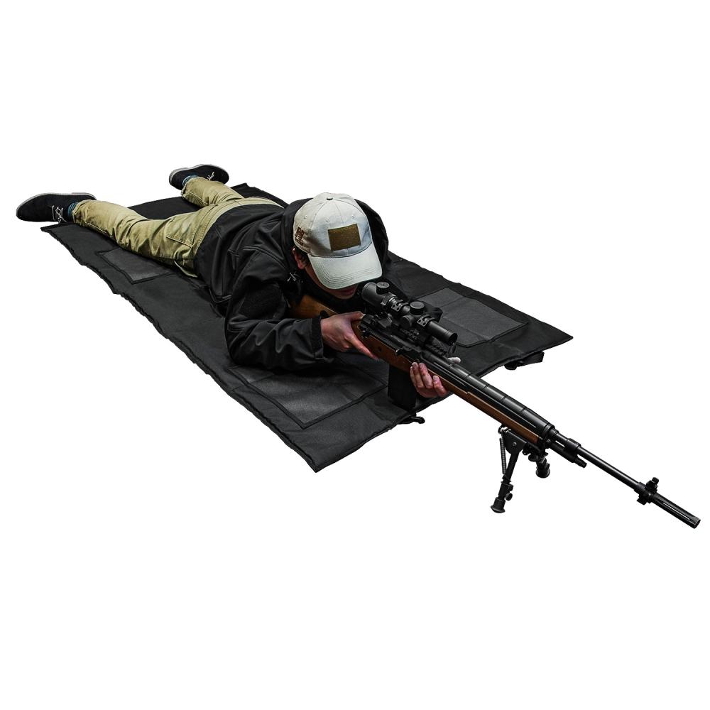 NcStar CVSHMR2957B Vism RollUp Shooting Mat Black 69x35" - View 2