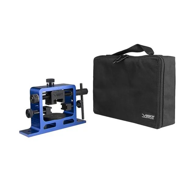 NcStar VTUPRS Universal Pistol Rear Sight Tool - Anodized Blue, Adjustable, Steel & Aluminum - View 2
