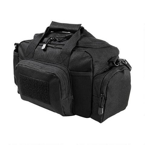 NcStar CVSRB2985B VISM Range Bag, Small, Black, PALs Webbing, Pockets - View 2