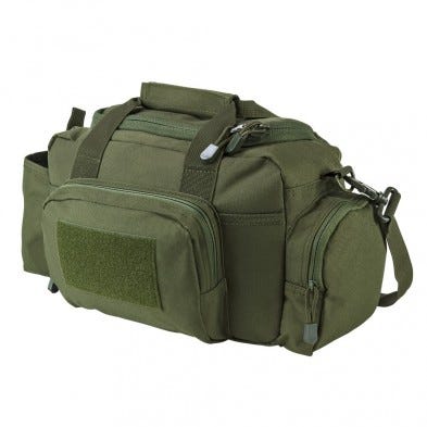 NcStar CVSRB2985G VISM Range Bag, Green, Small, PALs Webbing, Pockets - View 2