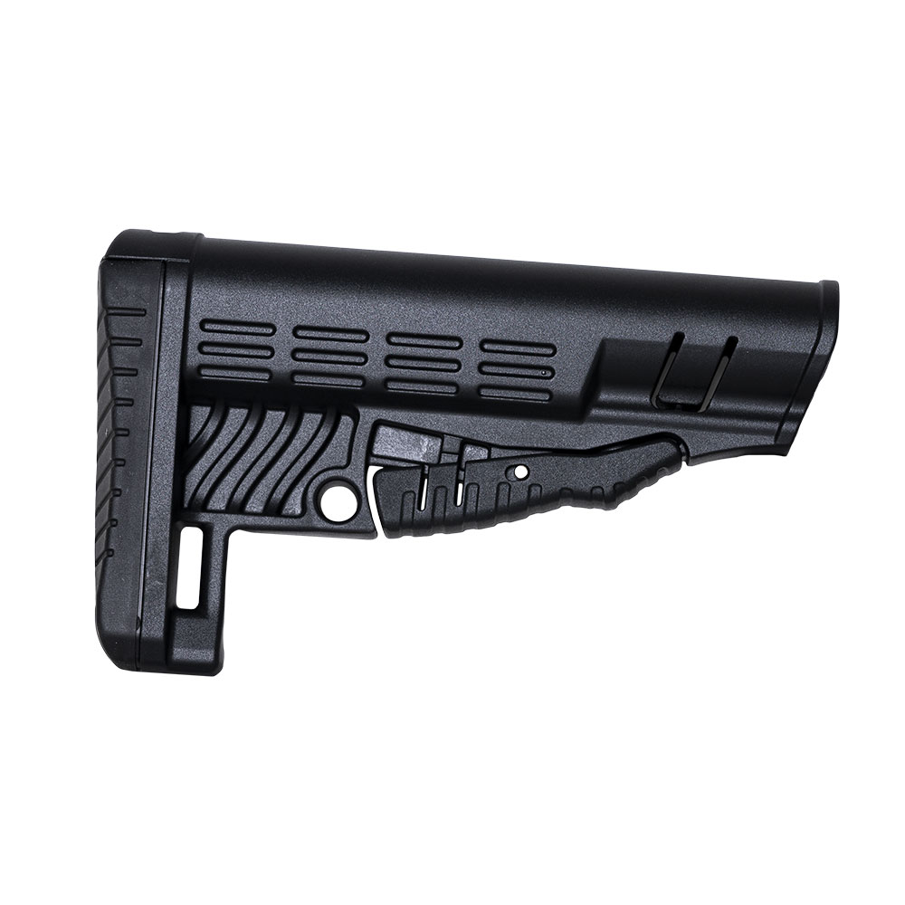 NcStar DLG-086 Classic Commercial Stock Black Polymer Adjustable w... - View 2