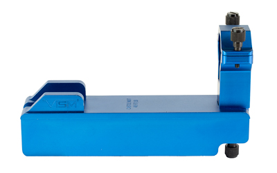 NcStar VTARLWRVB AR-15 Lower Receiver Vice Block Blue Anodized Aluminum - View 2