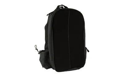 NcStar CBPB3052B Patch Backpack, 18"x14"x3" Main Compartment, Black - View 2