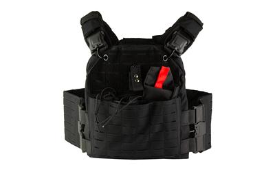 NcStar CVLCQR3054B Quick Release Plate Carrier Black M-2XL MOLLE Slots - View 2