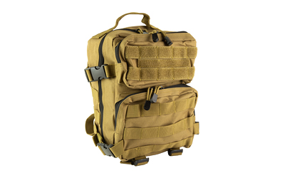 NcStar CVEDP3056T Every Day Pack Backpack, Black, Molle Webbing, 12.5"x11.5"x3" - View 2