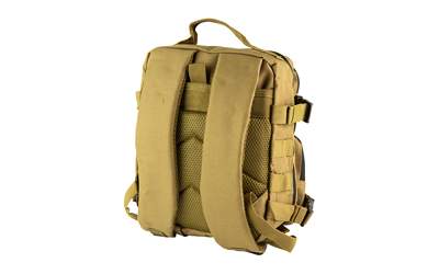 NcStar CVEDP3056T Every Day Pack Backpack, Black, Molle Webbing, 12.5"x11.5"x3" - View 3