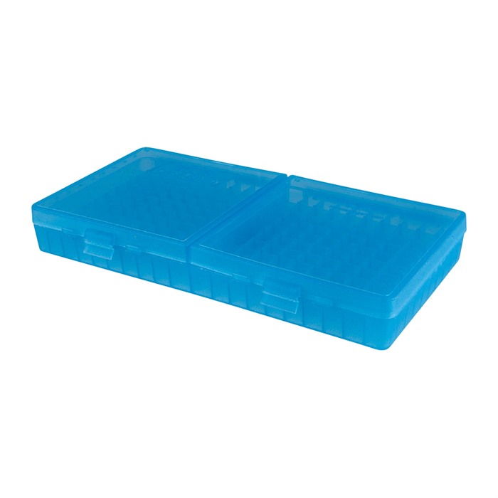 MTM Case-Gard P2004524 200 Rounds Clear Blue Polypropylene Ammo Box - View 2