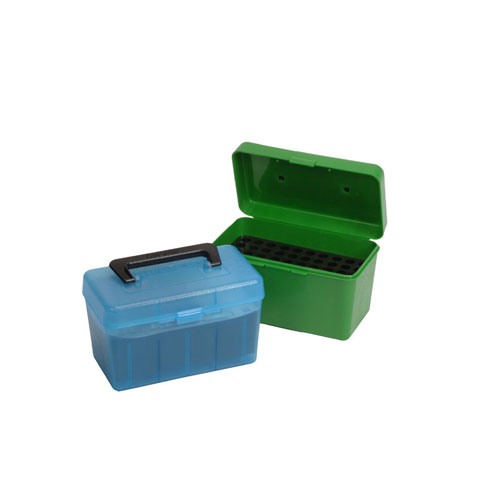 MTM 50 Round 25-06 30-06 270 Win Green Deluxe Ammo Box (H50-RL-10) - View 2