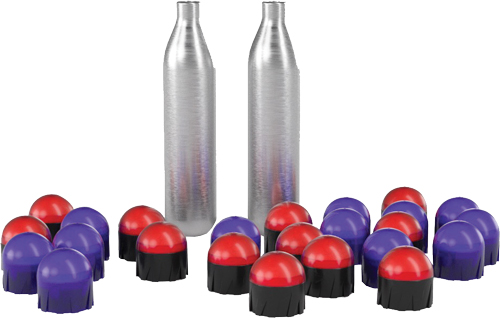 UTS PepperBall TCP VXR Refill Kit, Inert Live Projectiles, CO2 - View 2