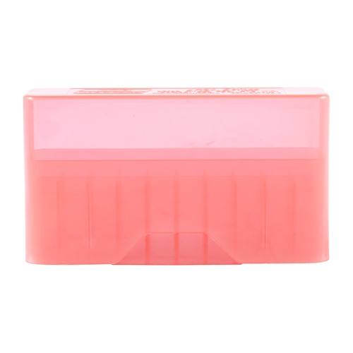 MTM 20rd 30-06 270 Win 308 Clear Red Slip-Top Ammo Case (J-20-L-29) - View 5