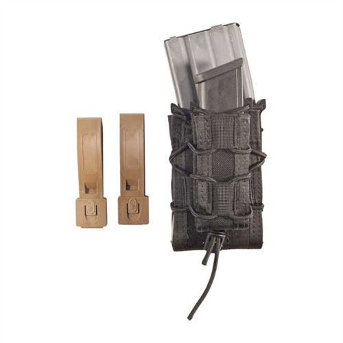 High Speed Gear 11DD00BK TACO Double Decker Mag Pouch Black Nylon MOLLE - View 2