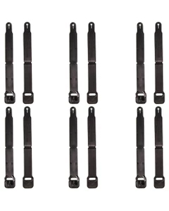 High Speed Gear 91SC12BK MOLLE Clips Short Black Injection Molded 12 Pack - View 2