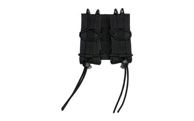 High Speed Gear 11PT02BK Double Pistol TACO Mag Pouch Black Nylon MOLLE - View 2