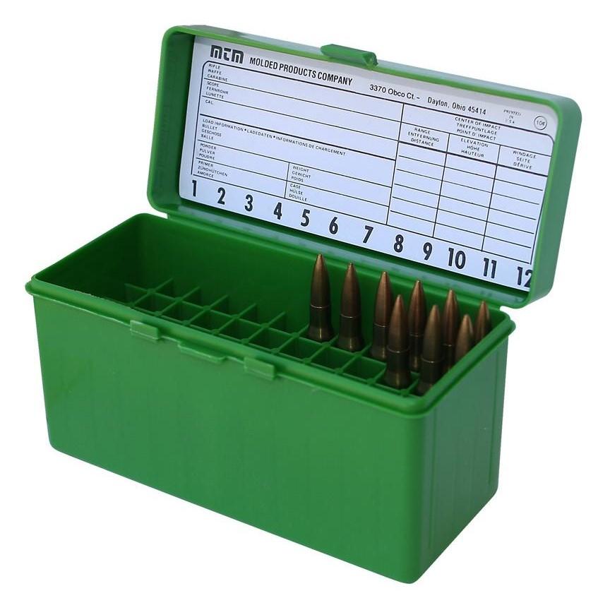 MTM Case-Gard 60 Series 60 Round Ammo Box - Green - View 2