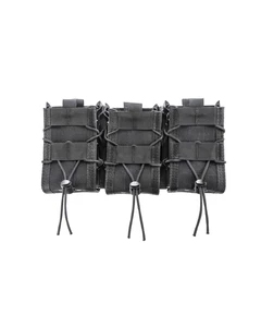 High Speed Gear 45DD00BK TACO Double Decker Shingle Black Nylon MOLLE - View 2