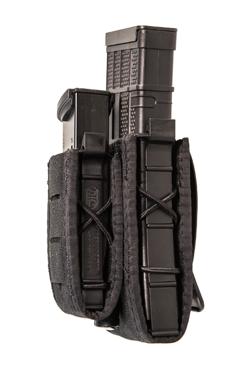 High Speed Gear 41DD00BK TACO Double Decker Black Nylon MOLLE Mount - View 2