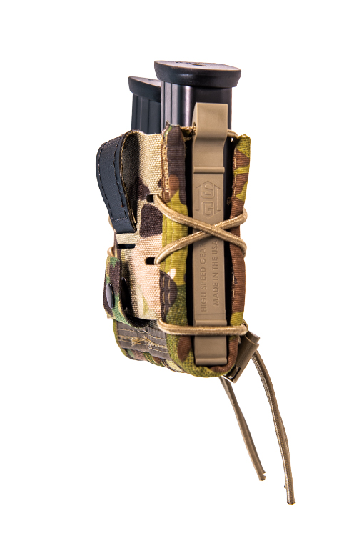 High Speed Gear 13PT10CB TACO Mag Pouch Coyote Brown Nylon Belt Mount - View 2